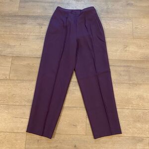 Together Straight Leg Pants in Deep Plum (runs small)